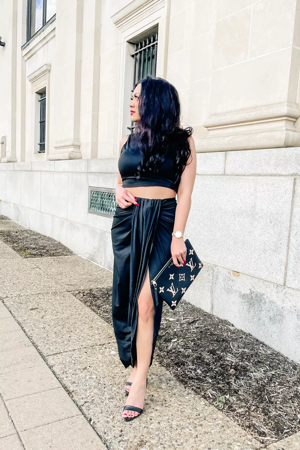 louis vuitton two piece outfit