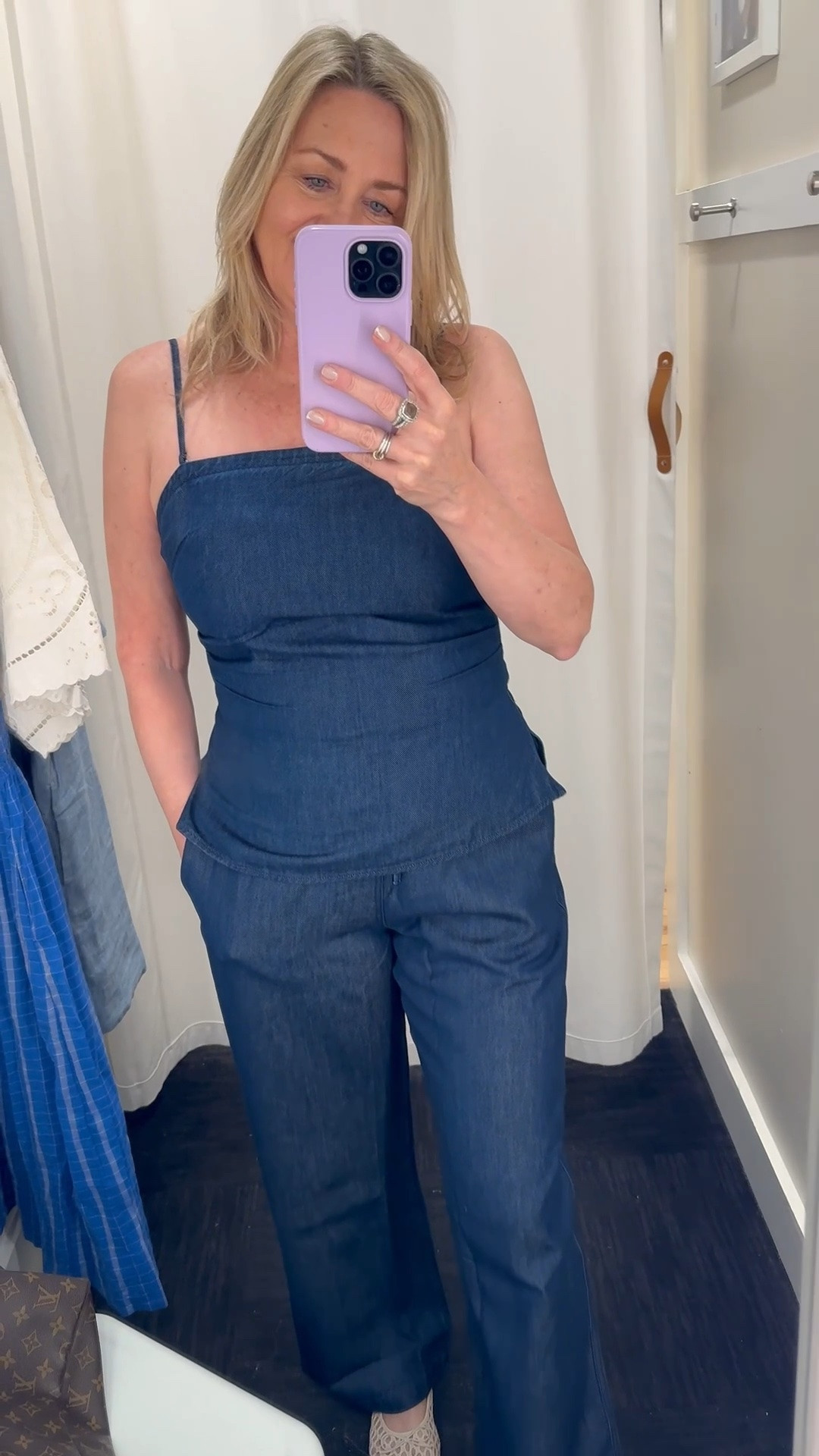 Light airy denim for a summer outfit

#LTKootd #LTKMidsize #LTKdayinmylife