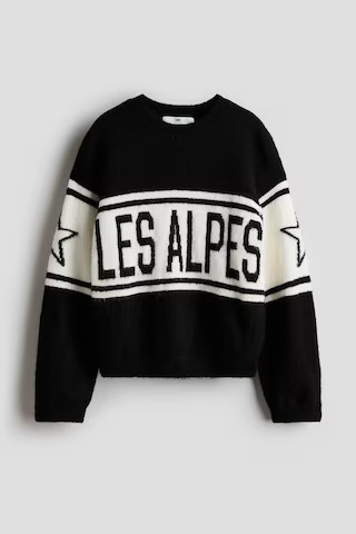 H & M - Pullover mit Motivdetails in Loose Fit - Schwarz - Kinder | H&M (DE, AT, CH, NL, FI)