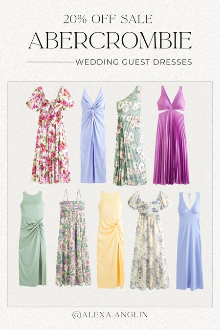 Abercrombie sale 20% off || wedding guest dresses 

Spring dresses // formal spring dress // special occasion // spring fashion 

#LTKsalealert #LTKwedding #LTKstyletip