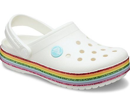 Kids' Crocband™ Rainbow Glitter Clog | Crocs (US)