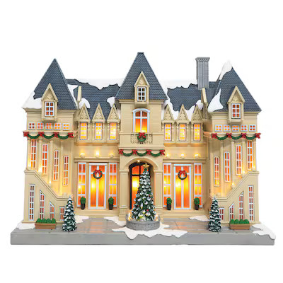 Carole Towne Carole Towne Lighted Musical Building | Lowe's