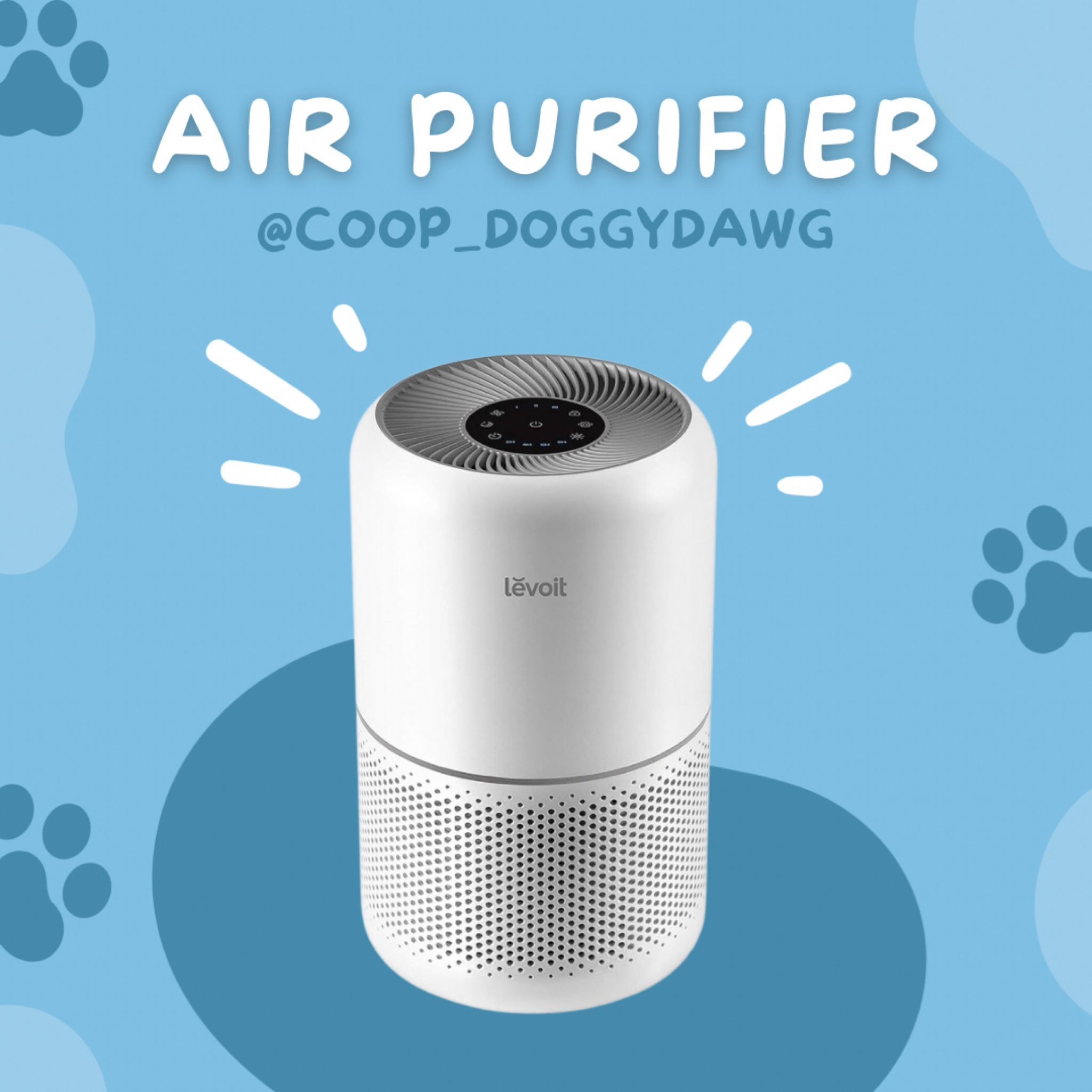 This air purifier helps keep the dog hair contained from our Aussie! It runs full time on medium speed and went 8 months before it needed a filter replace! 🐾🐕

#LTKfamily #LTKhome #LTKMostLoved
