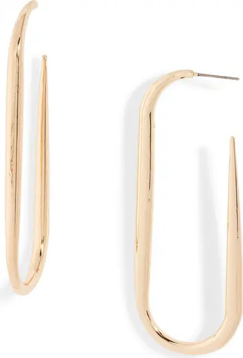 Bold Oval Hoop Earrings | Nordstrom