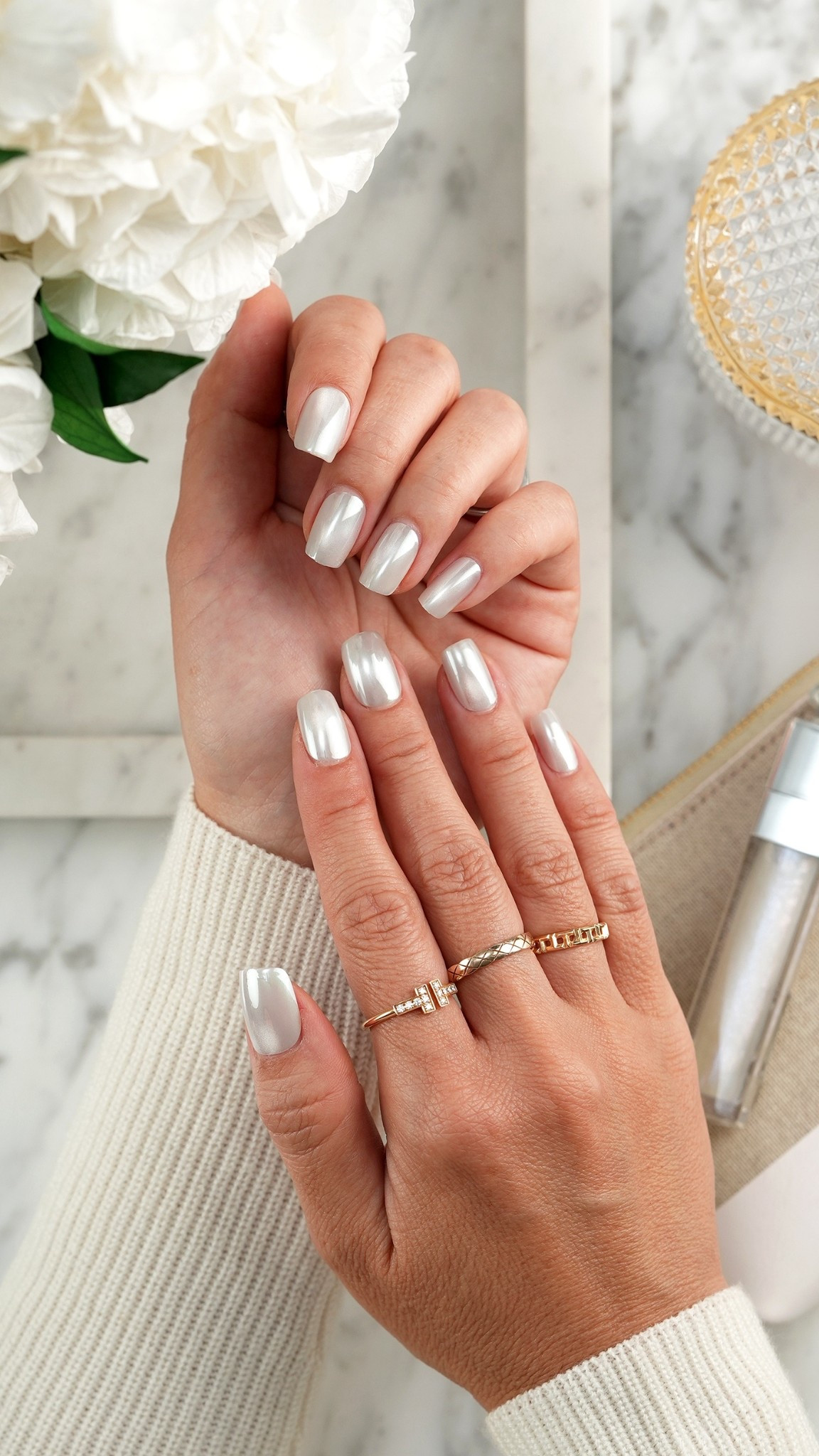 #ad The easiest new year nail refresh! Loving the new look of these press-ons from @kissnails available at @target. They updated the look of their nail kits with more sizes available in each kit for a better fit.

The press ons come in a wide range of shapes, lengths, colors and finishes. I’m wearing the Embellished Special Effects set in the short length in the color Moonfizz. Completely obsessed.

#Kissnails #Kisspartner #TargetPartner #Target #NewMoreBetterKiss

#LTKBeauty