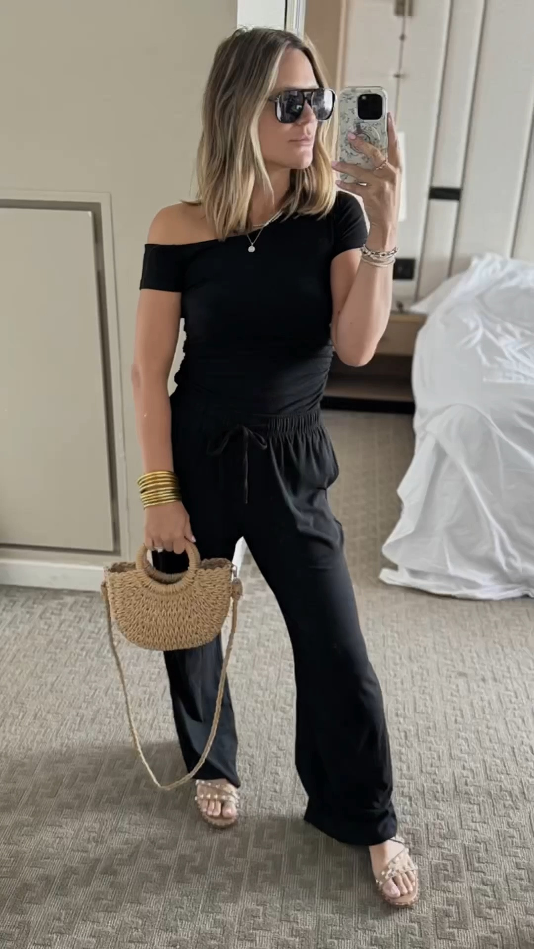 This Amazon set is still half off making it less than $20! But not for long! Comes in two lengths so it’s both short girl AND tall girl friendly! 

I’m 5’4, 130 lbs wearing a small 29” inseam

Amazon summer outfit
Amazon summer finds
Travel outfit
Airplane outfitt

#LTKSaleAlert #LTKSummerEdit