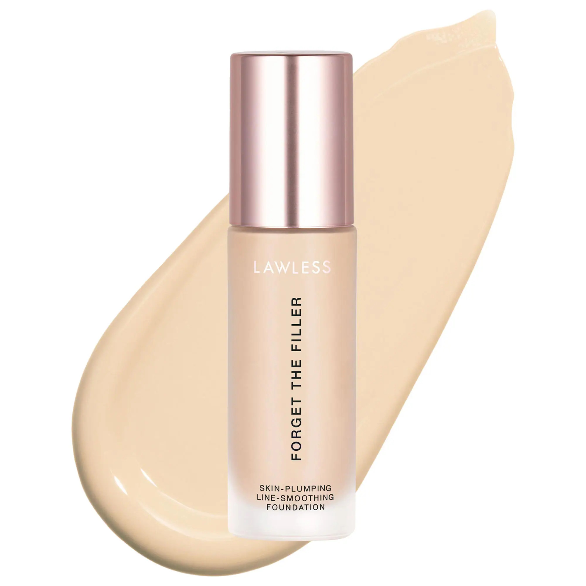 LAWLESS Forget The Filler Skin-Plumping Line-Smoothing Foundation 0.5F 1 oz/30 mL | Sephora (US)