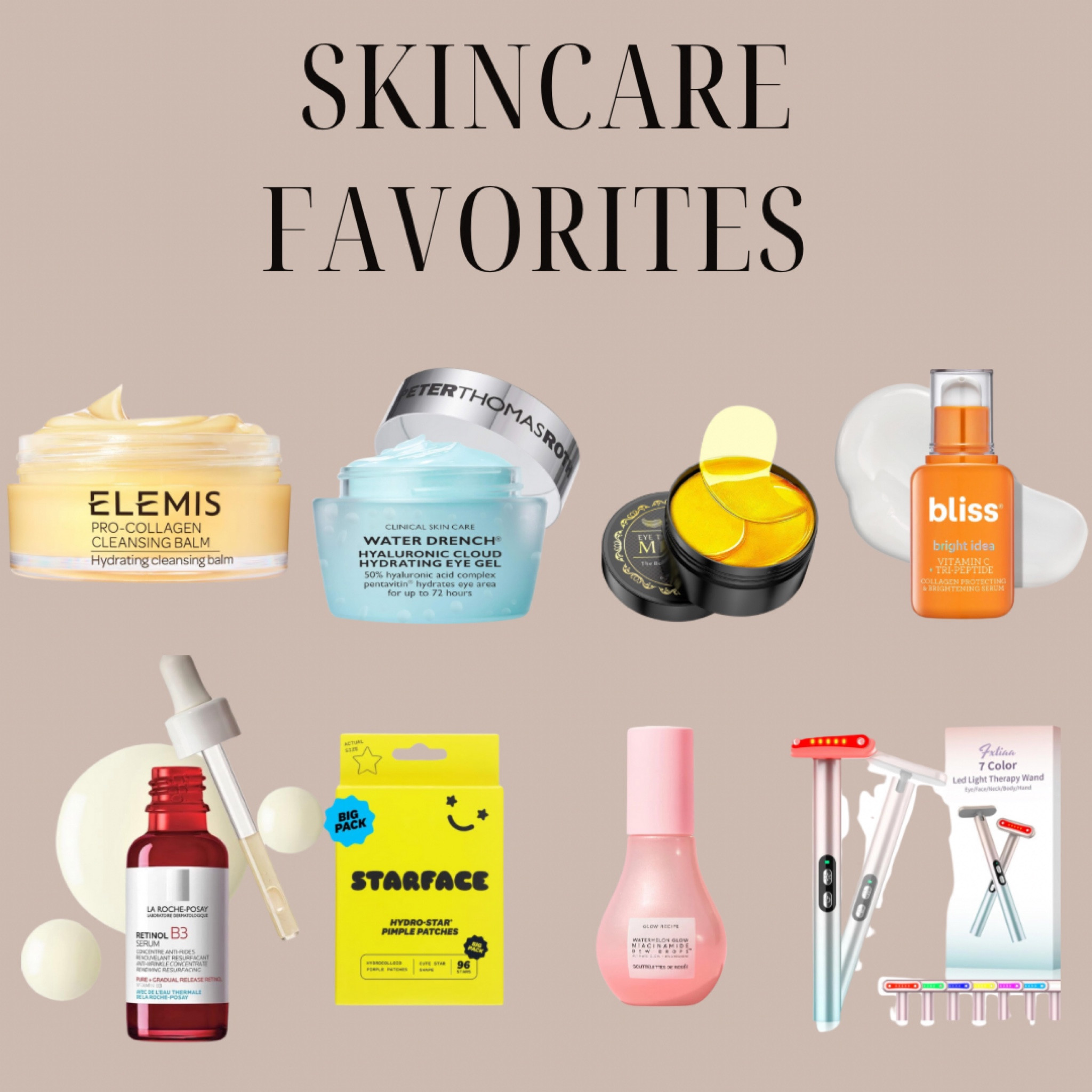Favorite skincare products✨🤍
amazon, skincare, moisturizer, pimple patches, face serum, eye patches

#LTKU #LTKMostLoved #LTKbeauty