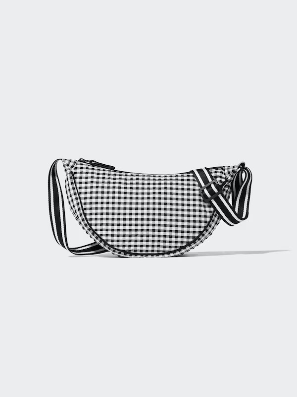 Round Mini Shoulder Bag (Gingham) | UNIQLO (UK)