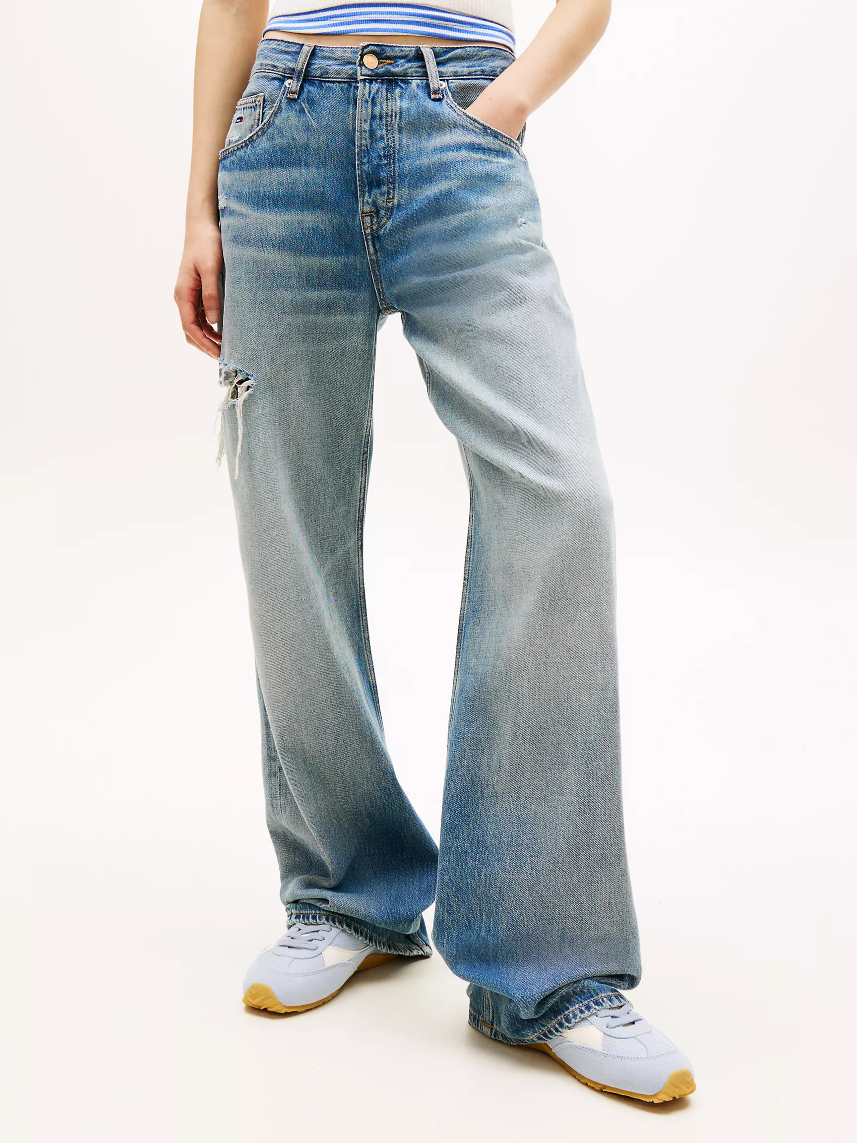Tommy Jeans Distressed Straight Jean | Tommy Hilfiger | Tommy Hilfiger (US)