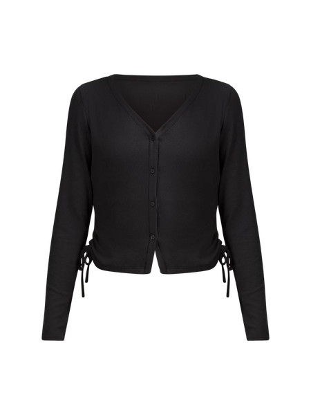 Side-Cinch Ribbed Cardigan | Lululemon (US)