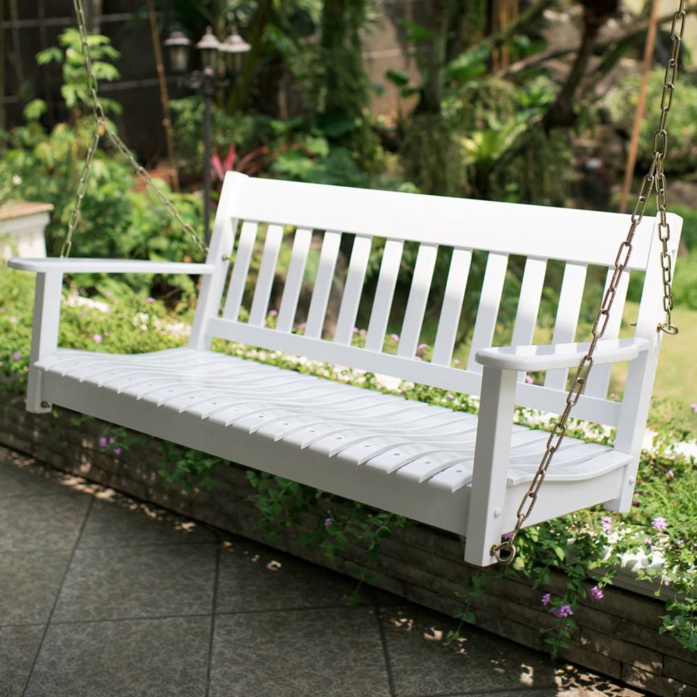 Alston Porch Swing - White - Cambridge Casual | Target