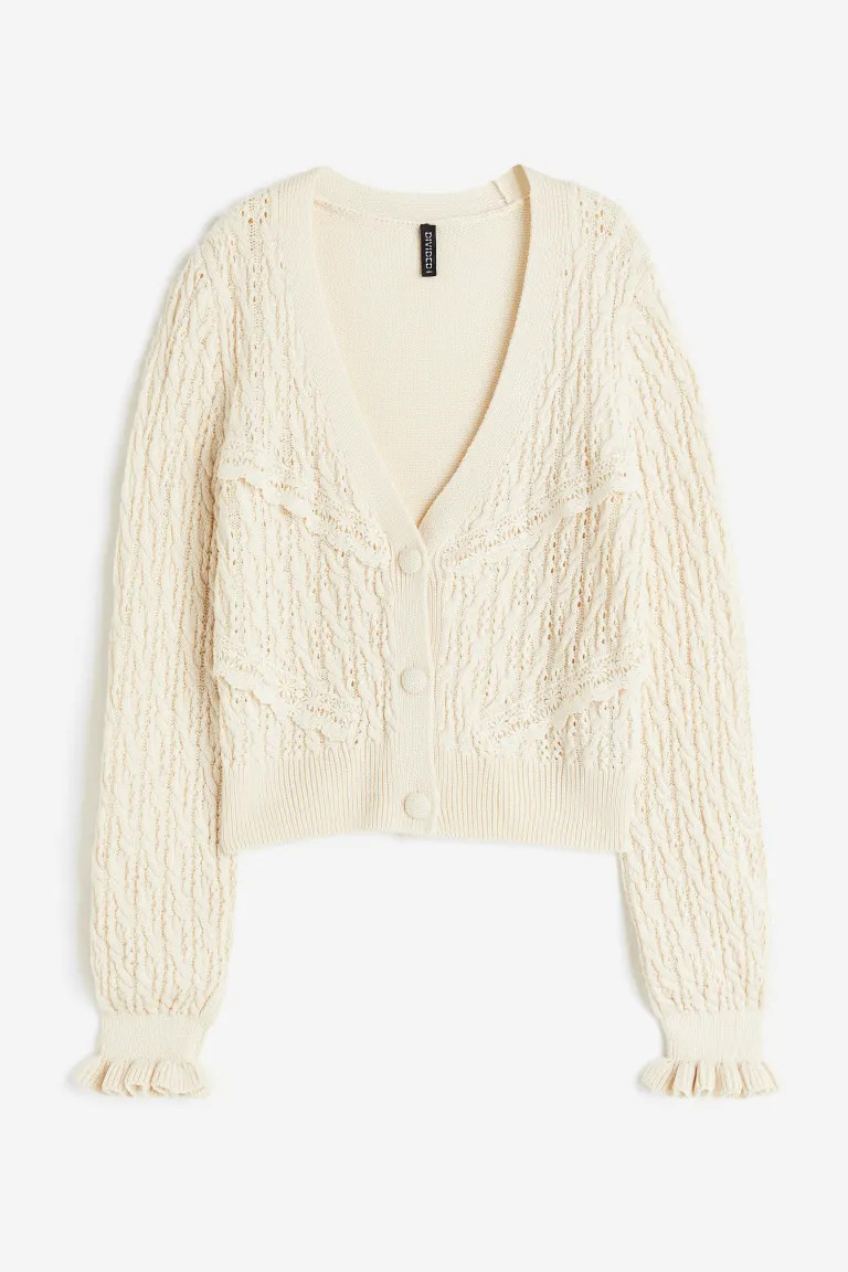 Textured-knit Cardigan | H&M (US + CA)