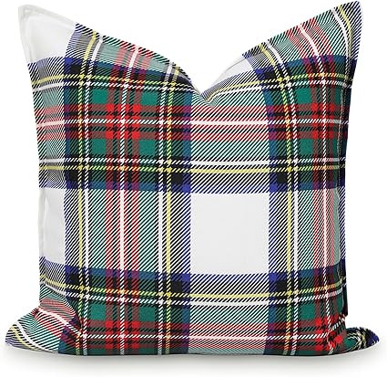 Hofdeco Premium Classic Christmas Holiday Winter Heavy-Weight Canvas Decorative Throw Pillow Cove... | Amazon (US)