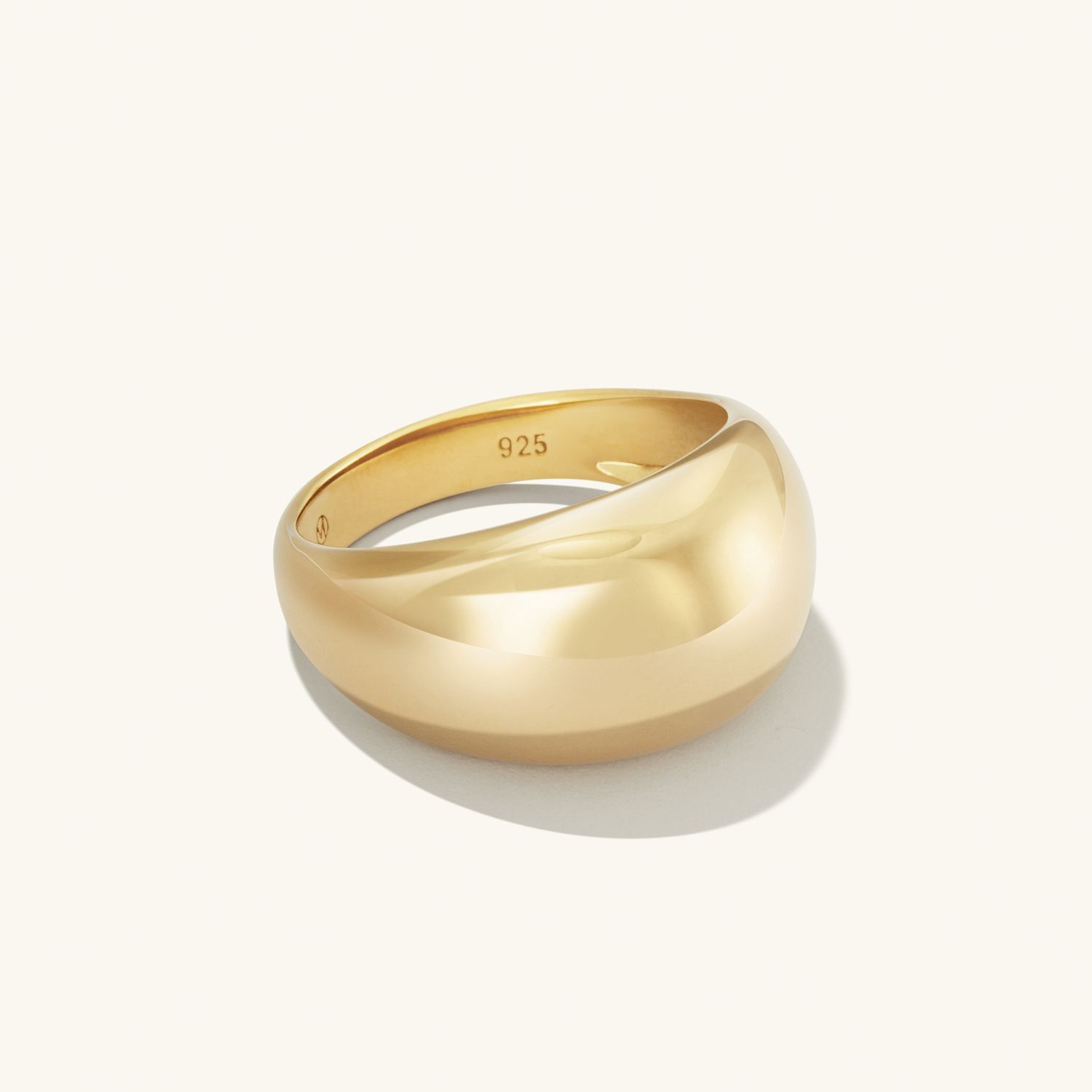 Croissant Dome Ring | Mejuri (Global)