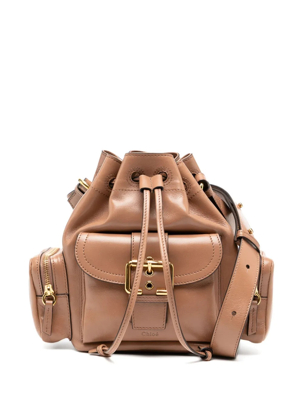 Chloé Camera Bucket Bag | Pink | FARFETCH BR | Farfetch (BR)