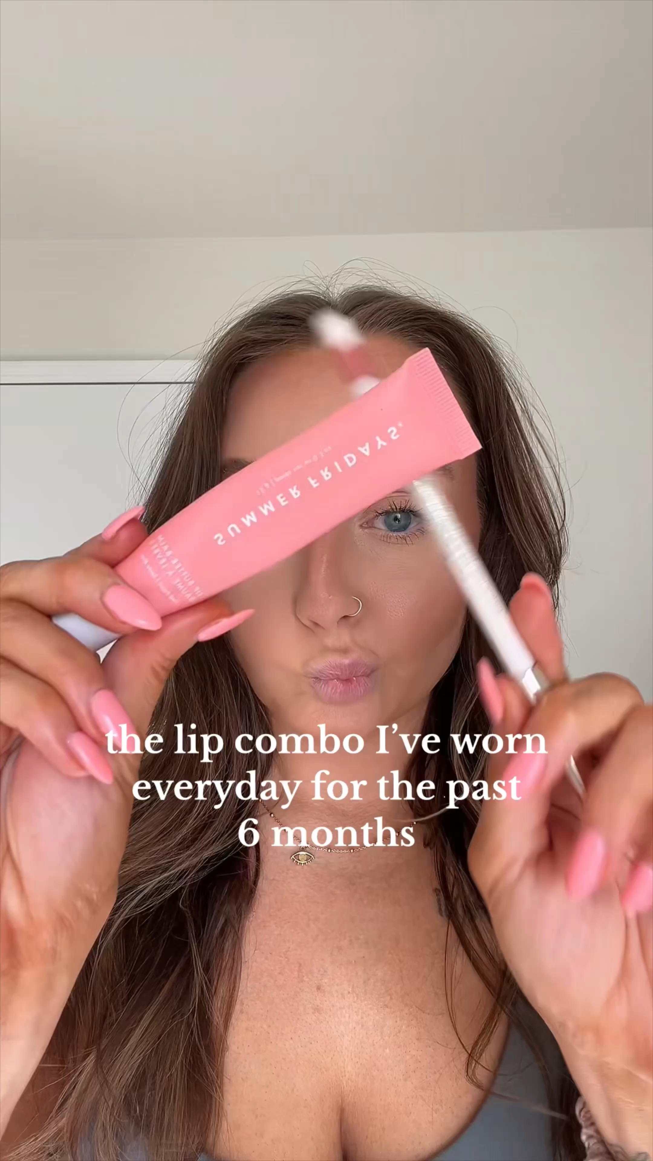 an everyday pink lippie 🌸 rare beauty lip liner in Fun & Summer Fridays pink sugar lip butter balm!

#LTKbeauty #LTKSpringSale #LTKVideo