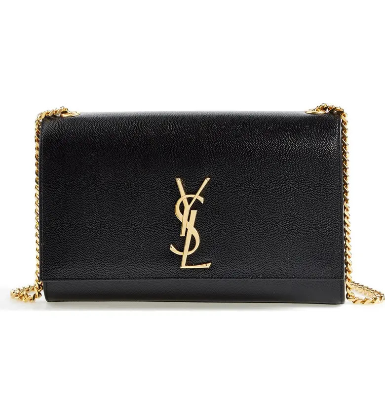 Medium Kate Leather Chain Shoulder Bag | Nordstrom