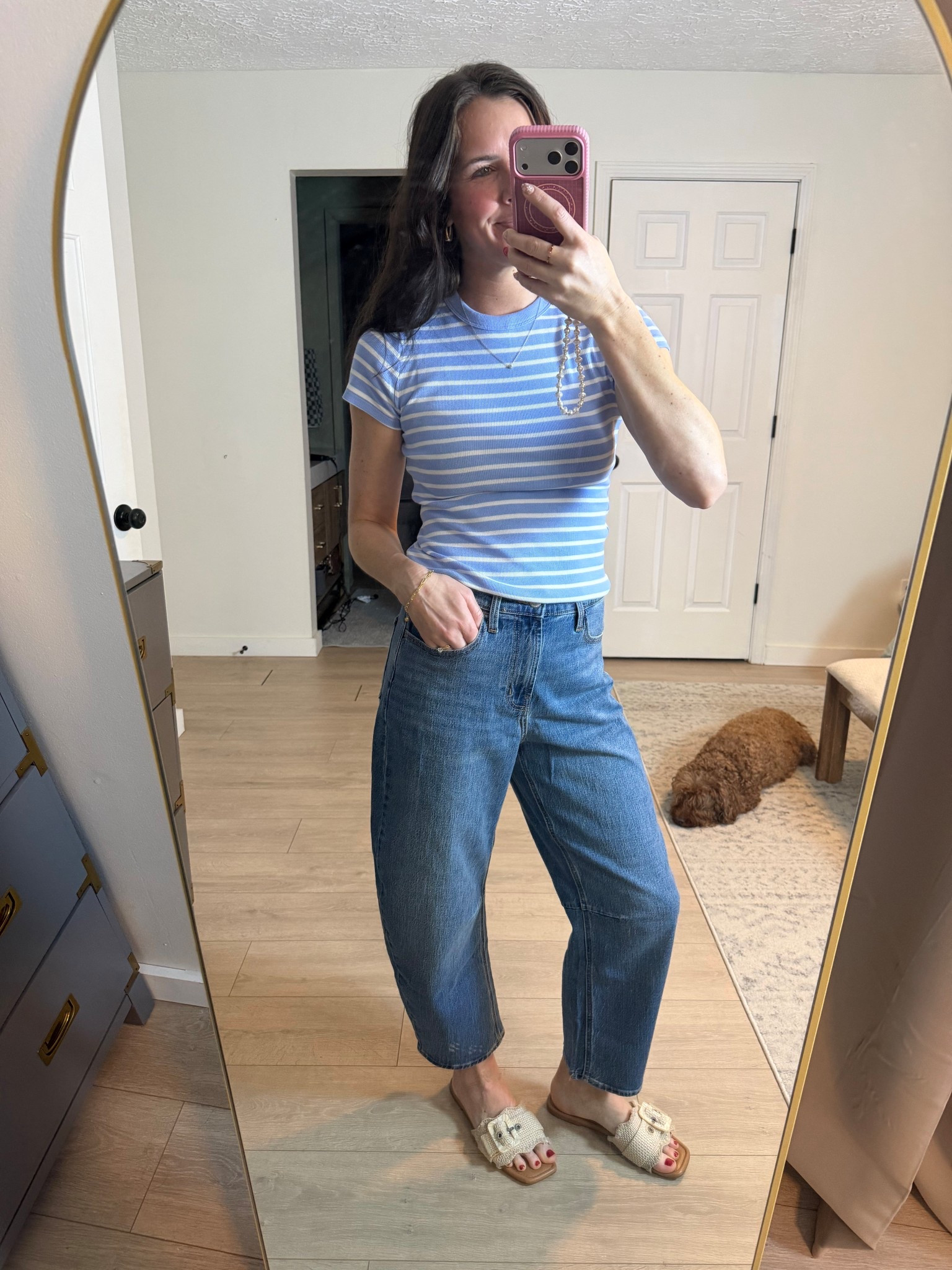 So many cute spring arrivals at Old Navy right now! 🌷 I picked up a few easy outfits for me and some staples for my husband too. And the sale makes it even better.

Sizing for reference:
Small in tops | Size 6 in barrel jeans

#LTKSaleAlert #LTKootd #LTKSpringSale