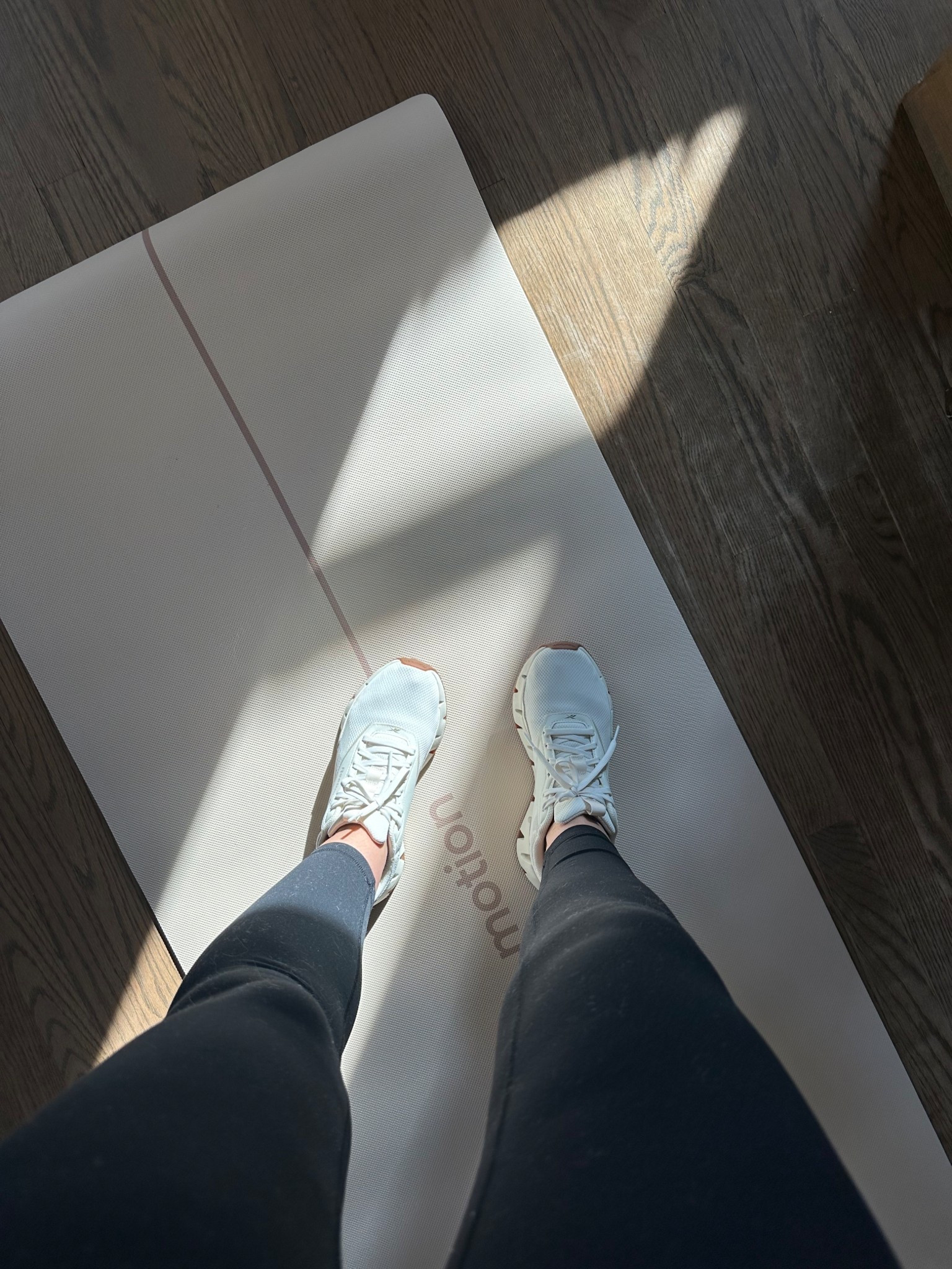 How I’m romanticizing my workout today. 
Mediums in the clothes. Literally LOVE these sneakers. They’re so comfortable and feel and look like they should be way more expensive. 

#LTKdayinmylife #LTKfitnessgoals #LTKActive