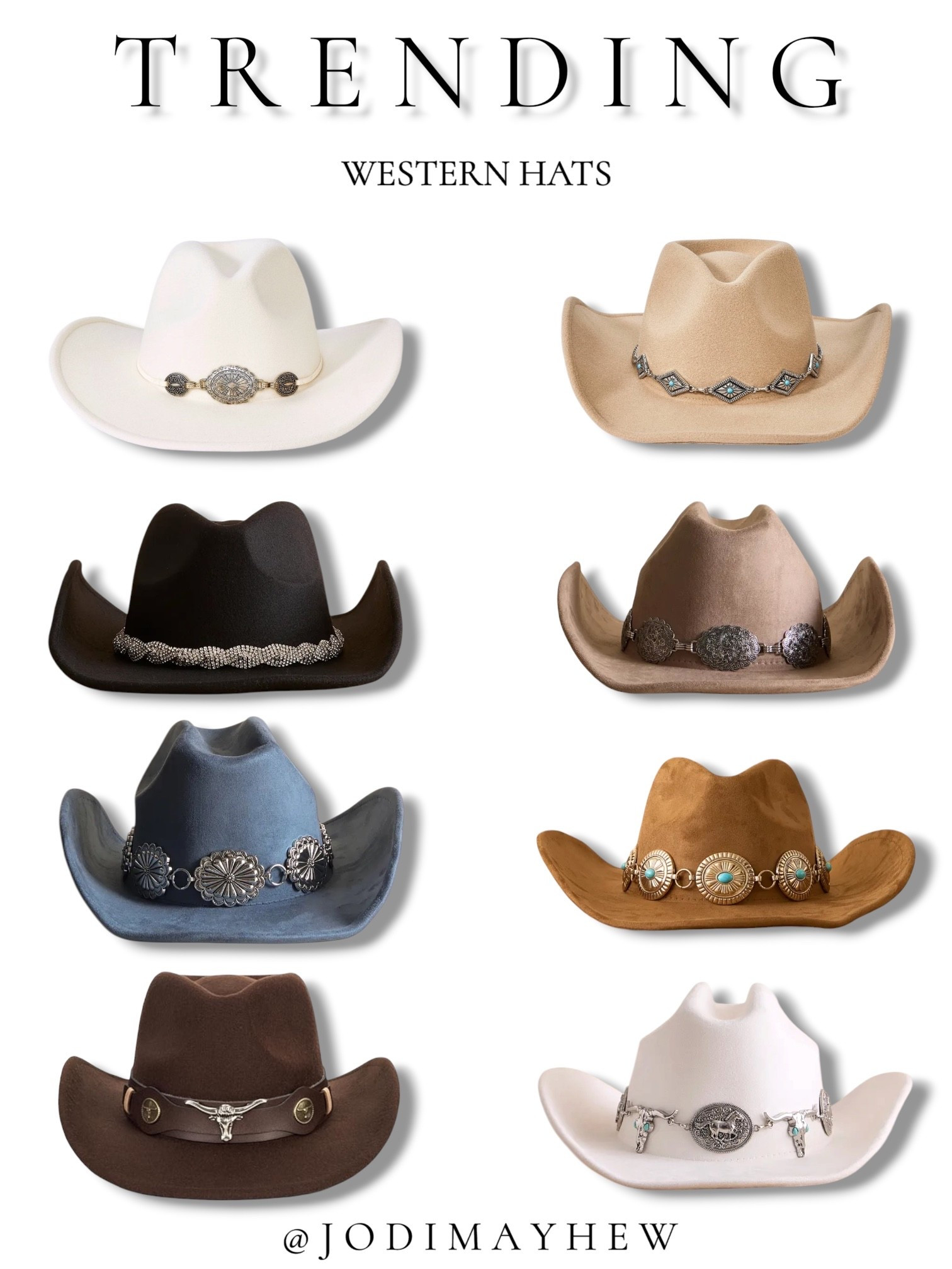 Trending: Western Hats 

#trending #western #hats #cowgirl #cowboy #coastal #boho #festival #rodeo #fair #carnival #party #parties #black #brown #beige #tan #camel #grey #blue #bands #embellished #coachella #burning #man #stagecoach #cmafest #country #white #cream #ivory #music

#LTKTravel #LTKFestival