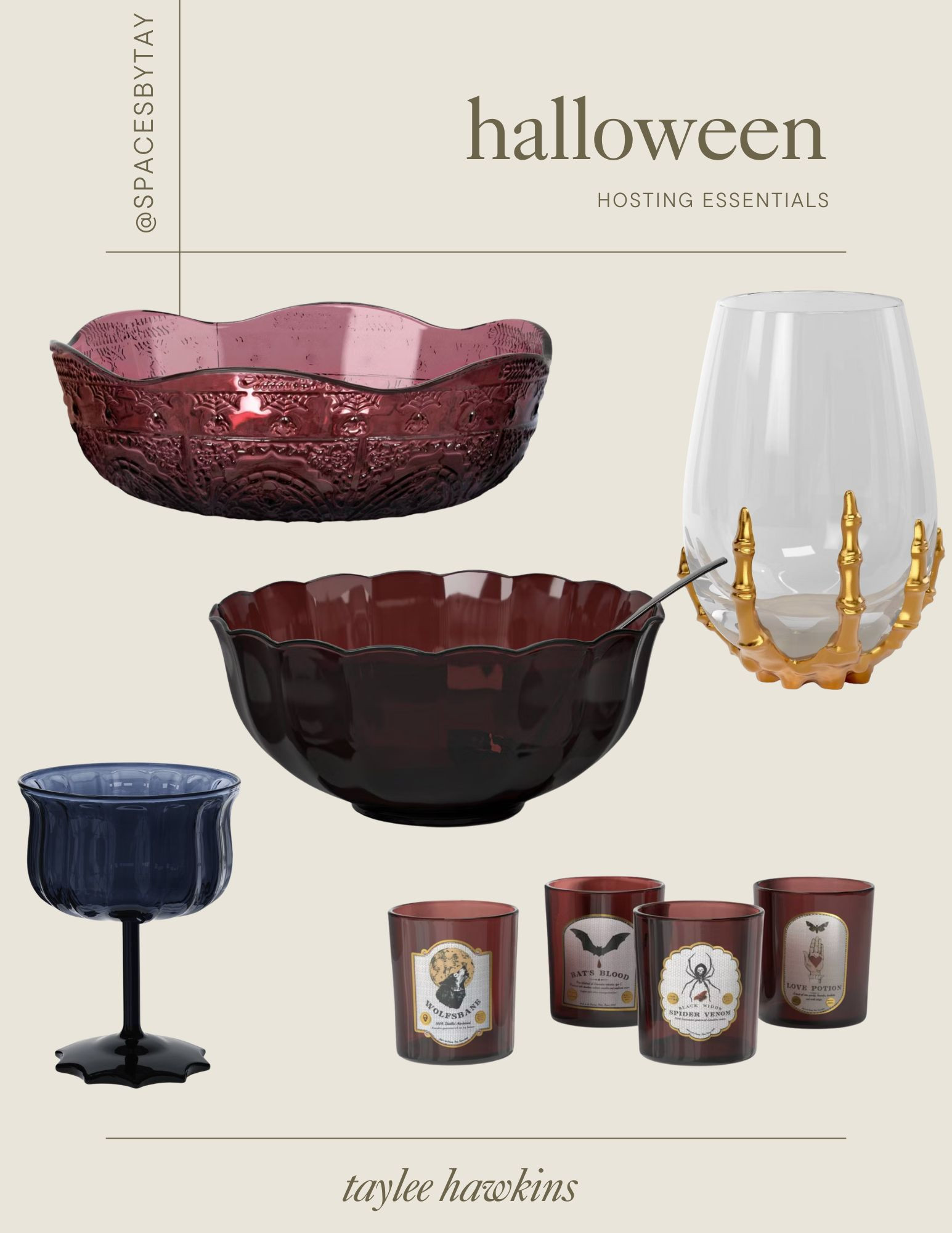 halloween hosting essentials from target! 

 #LTKHalloween #LTKSeasonal #LTKHome