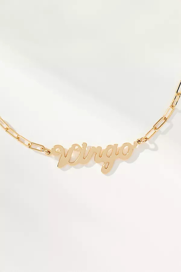 Zodiac Gold Necklace | Anthropologie (US)