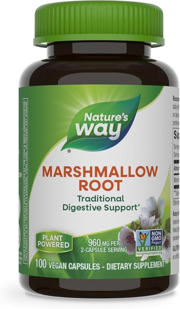 Nature's Way Marshmallow Root - Plant-Based Herbal Supplement for Traditional Digestive Support* ... | Amazon (US)