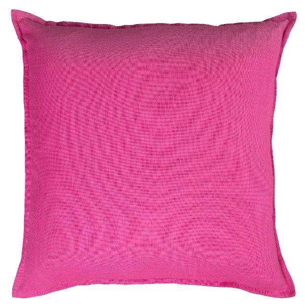 20"x20" Oversize Solid Square Throw Pillow - Rizzy Home | Target