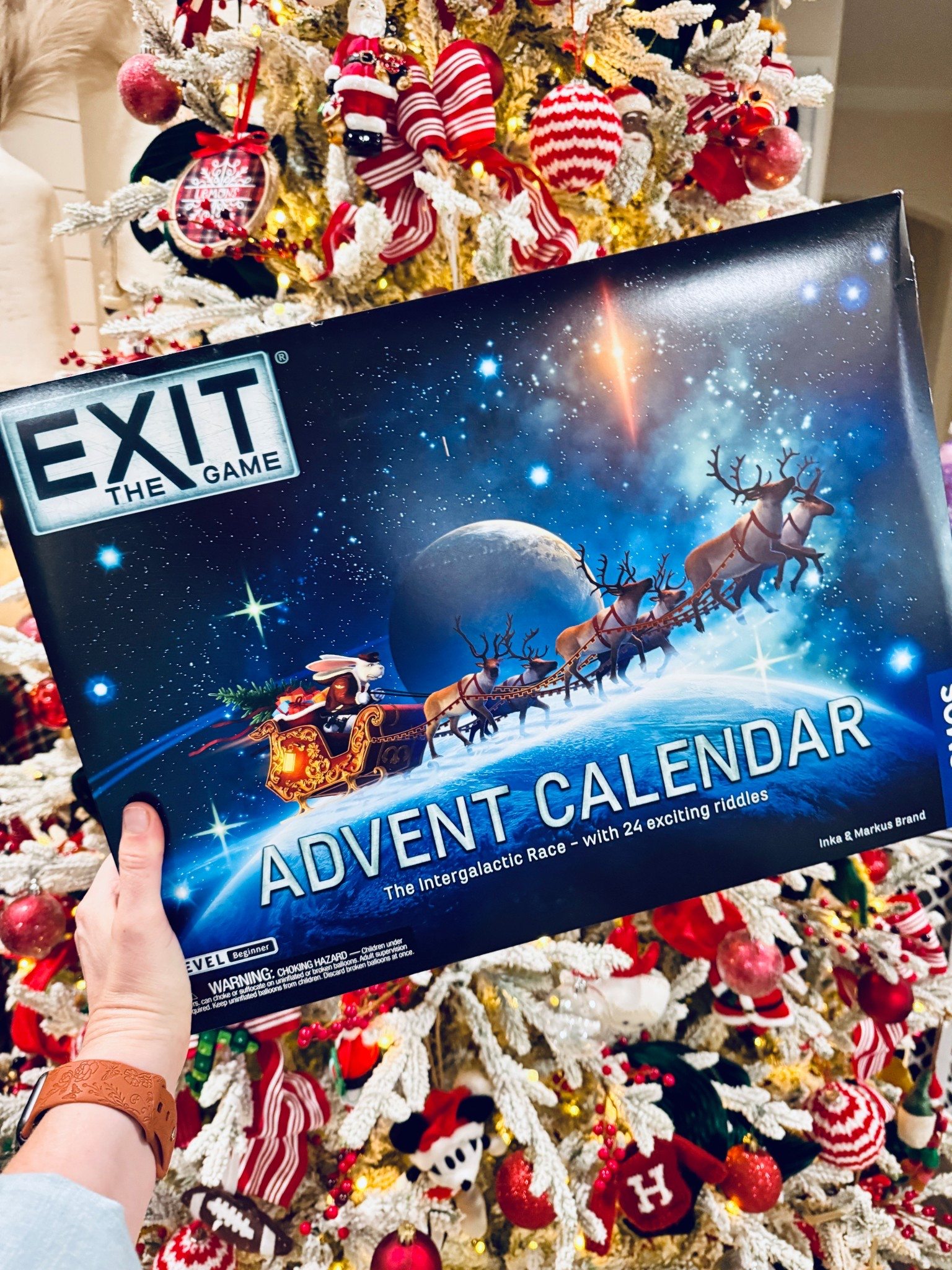 A fun advent calendar to anyone who likes escape rooms or challenges! This is great to do as a family. If follows a storyline and clues are revealed every single day!

#LTKGiftGuide #LTKHoliday #LTKSeasonal