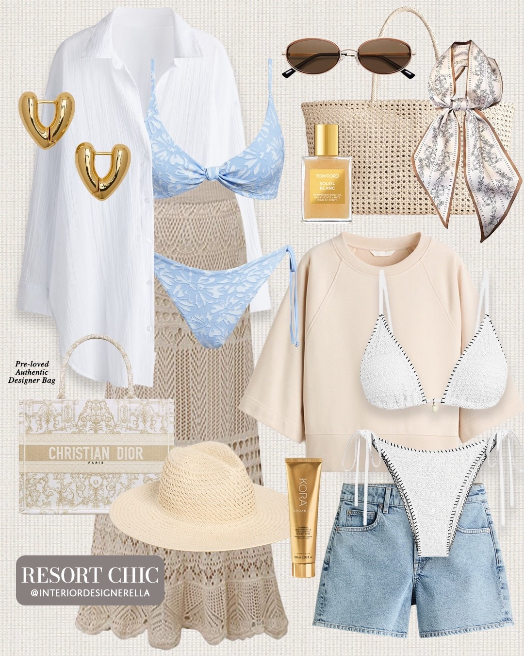 Sandy hues paired with everyday blues! ✨ Share this post with a friend!!🤗 Click on the “Resort OOTD” collection on my LTK to shop this post and more!🤗 Have an amazing day!! Xo!!

#LTKdayinmylife #LTKSwim #LTKgrwm