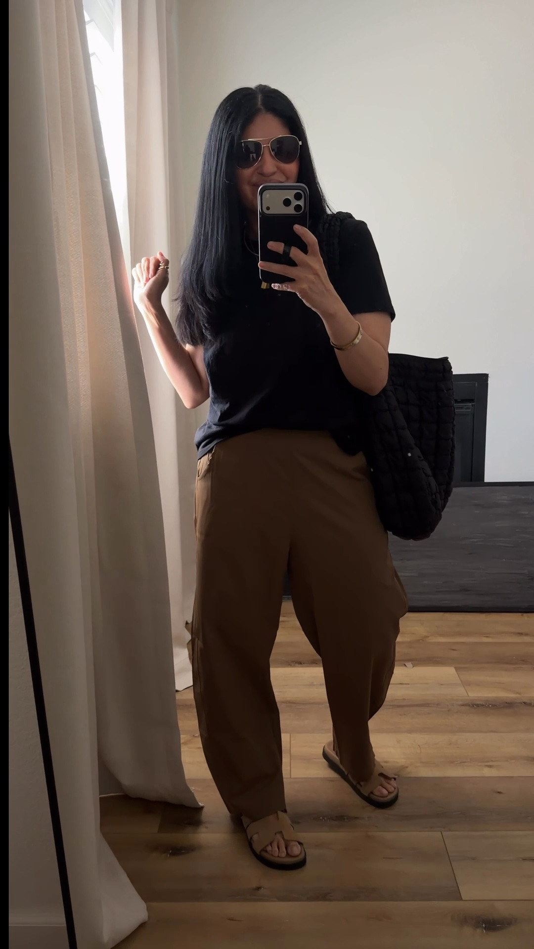 I’m loving these so much! I’m wearing a large for a slight over sized fit. Im in the coffee color but the green color is so pretty too! 

great for now but also for fall too!

#LTKootd #LTKgrwm #LTKSeasonal