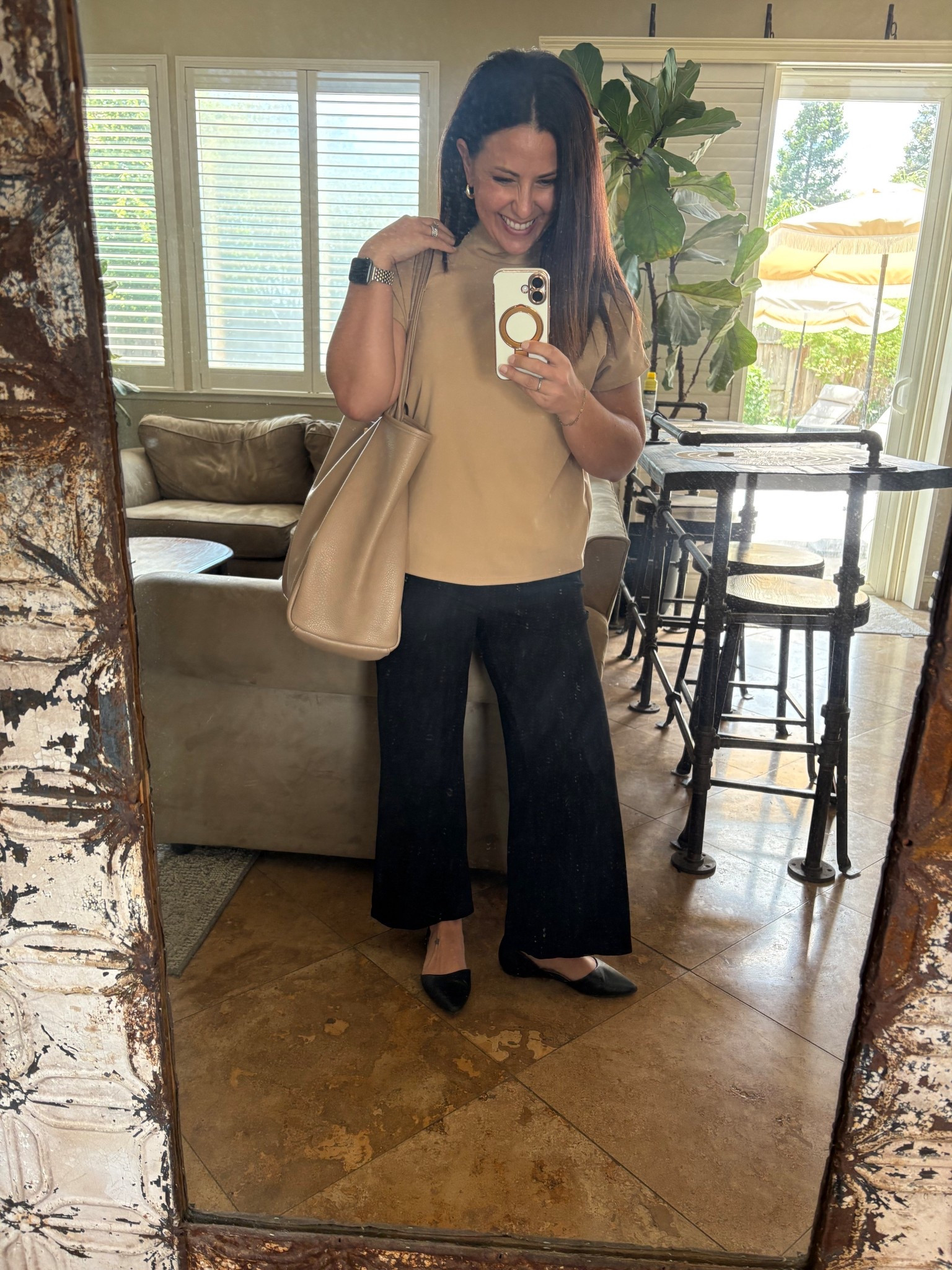 Workwear classics for a busy Tuesday! Wearing a small 26” inseam in my wide leg pull on pants. 
Teacher outfit spring


#LTKOver40 #LTKWorkwear #LTKPetite