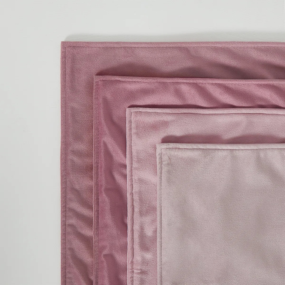 Square Velvet Gradient Pillow Cover Set Of 4 (Set of 4) | Wayfair North America