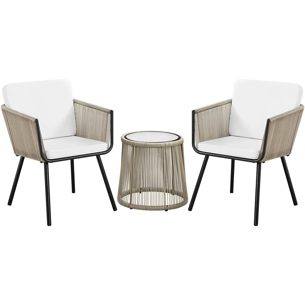 Annedoris Round 2 - Person Outdoor Dining Set | Wayfair North America