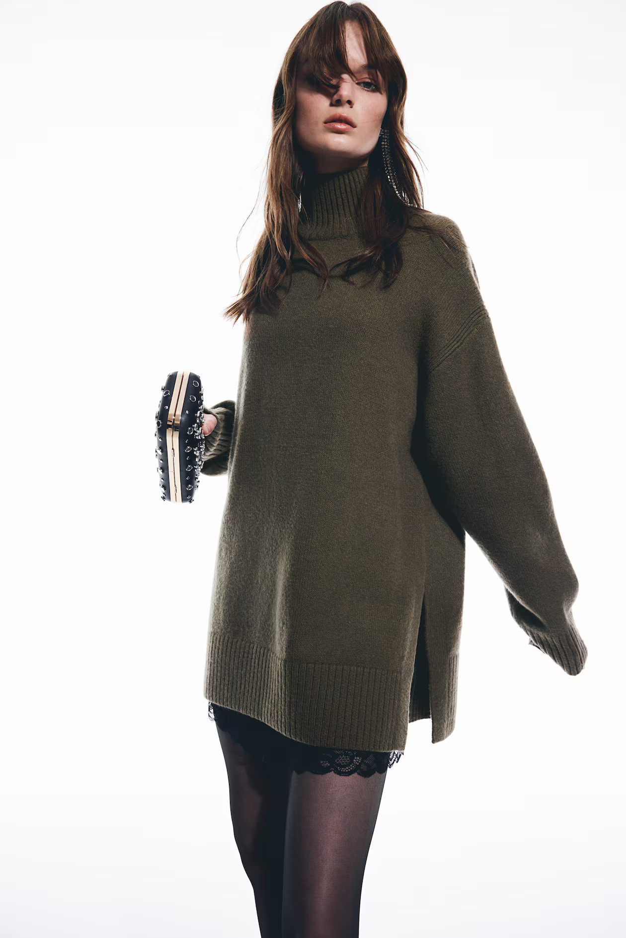 Oversized Turtleneck Sweater | H&M (US + CA)