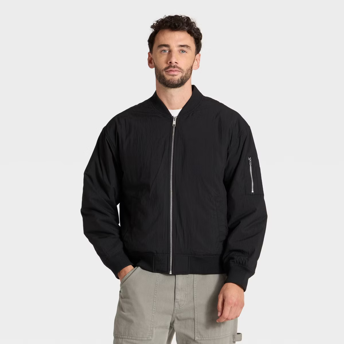 Men's Varsity Jacket - Goodfellow & Co™ | Target
