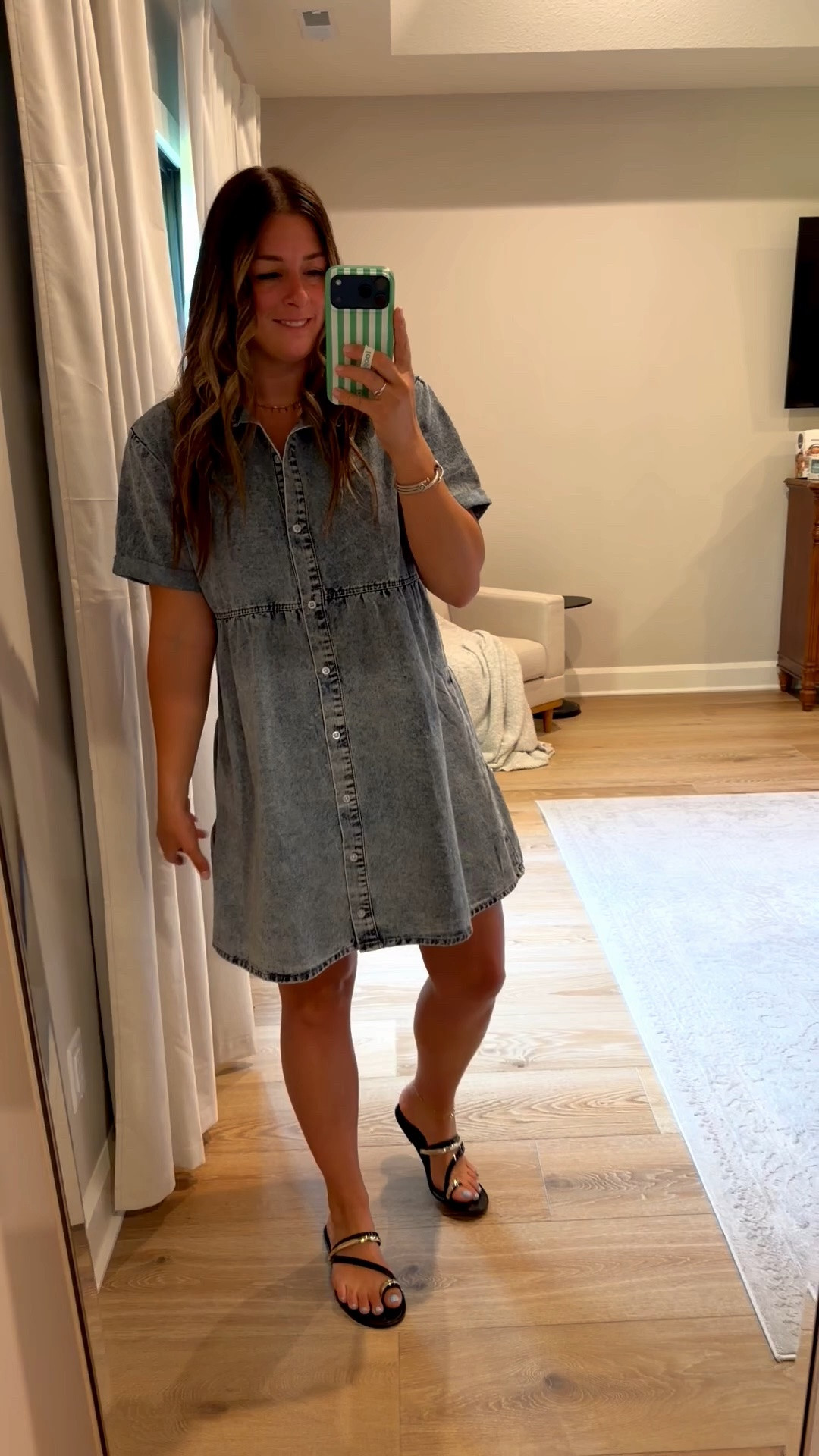 Summer dress // denim dress // Jean dress