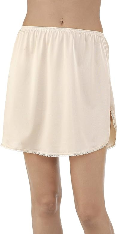 Vanity Fair Women's Anti-Static Nylon Half Slip for Under Dresses | Amazon (US)