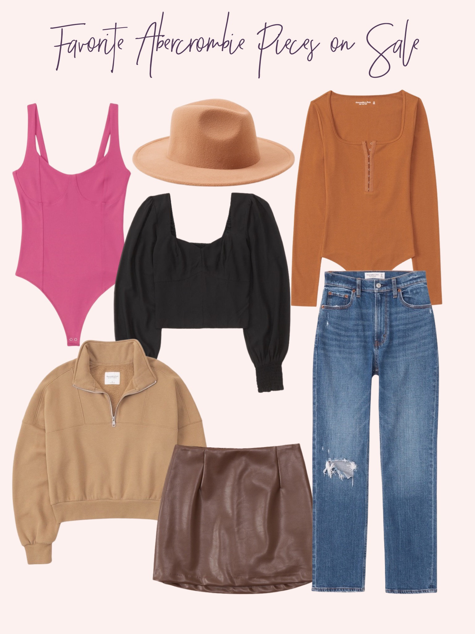 Favorite Abercrombie pieces on sale jeans pullover puff sleeve long sleeve hat fall looks 

#LTKSale #LTKunder100 #LTKunder50