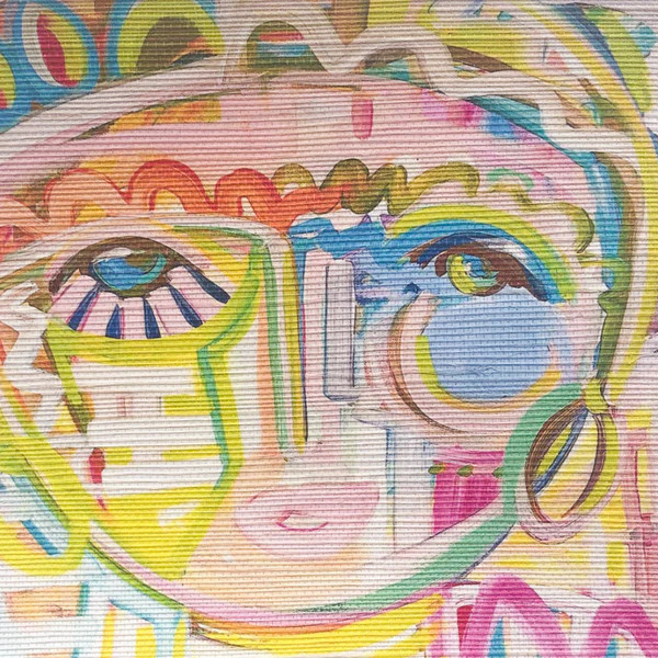 Tropicana Chica- Mini Grasscloth Print | Fig and Dove