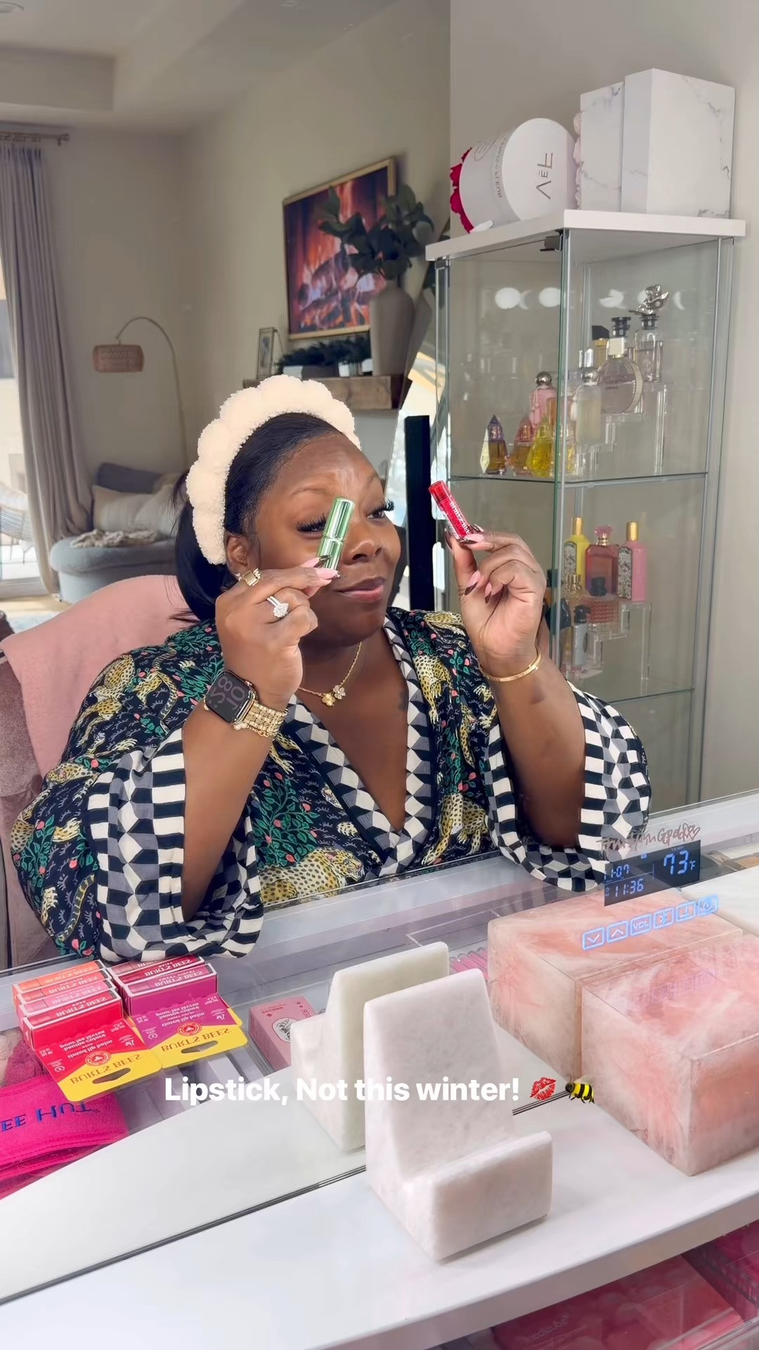 #BurtsBeesPartner Bestie, why didn’t y’all tell me sooner?! 😭💋
These @Burt's Bees Tinted balms are that girl — soft, glowy, and just the right tint so you look alive even on no-makeup days ☕️✨

I’m actually obsessed… this is all I’m wearing this winter. They’re made with natural quality ingredients and just so happen to be up to 30% off on @Amazon 👀 linked in my storefront 💛

#ad #BurtsBeesHoliday #amazonfinds #winterbeauty 

 #LTKFindsUnder50 #LTKFindsUnder100 #LTKBeauty