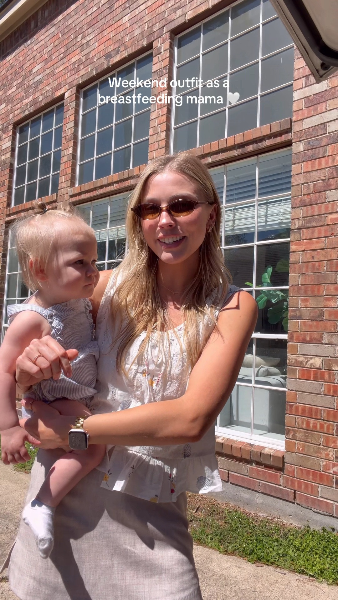 OOTD!! This skort is stretchy!!! Tank nursing friendly and on sale!! 

#LTKootd #LTKSpringSale #LTKmomlife