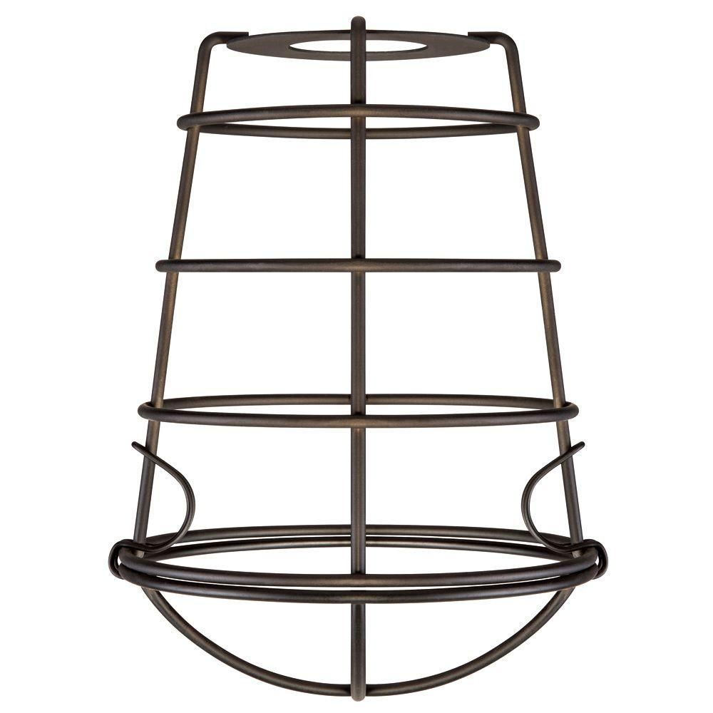 Westinghouse 8 in. Industrial Cage Fixture Shade | Home Depot