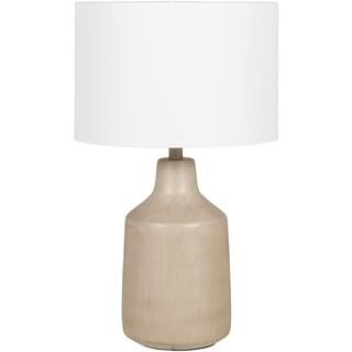 Artistic Weavers Jasiah 25 in. Light Gray Indoor Table Lamp S00151093293 - The Home Depot | The Home Depot