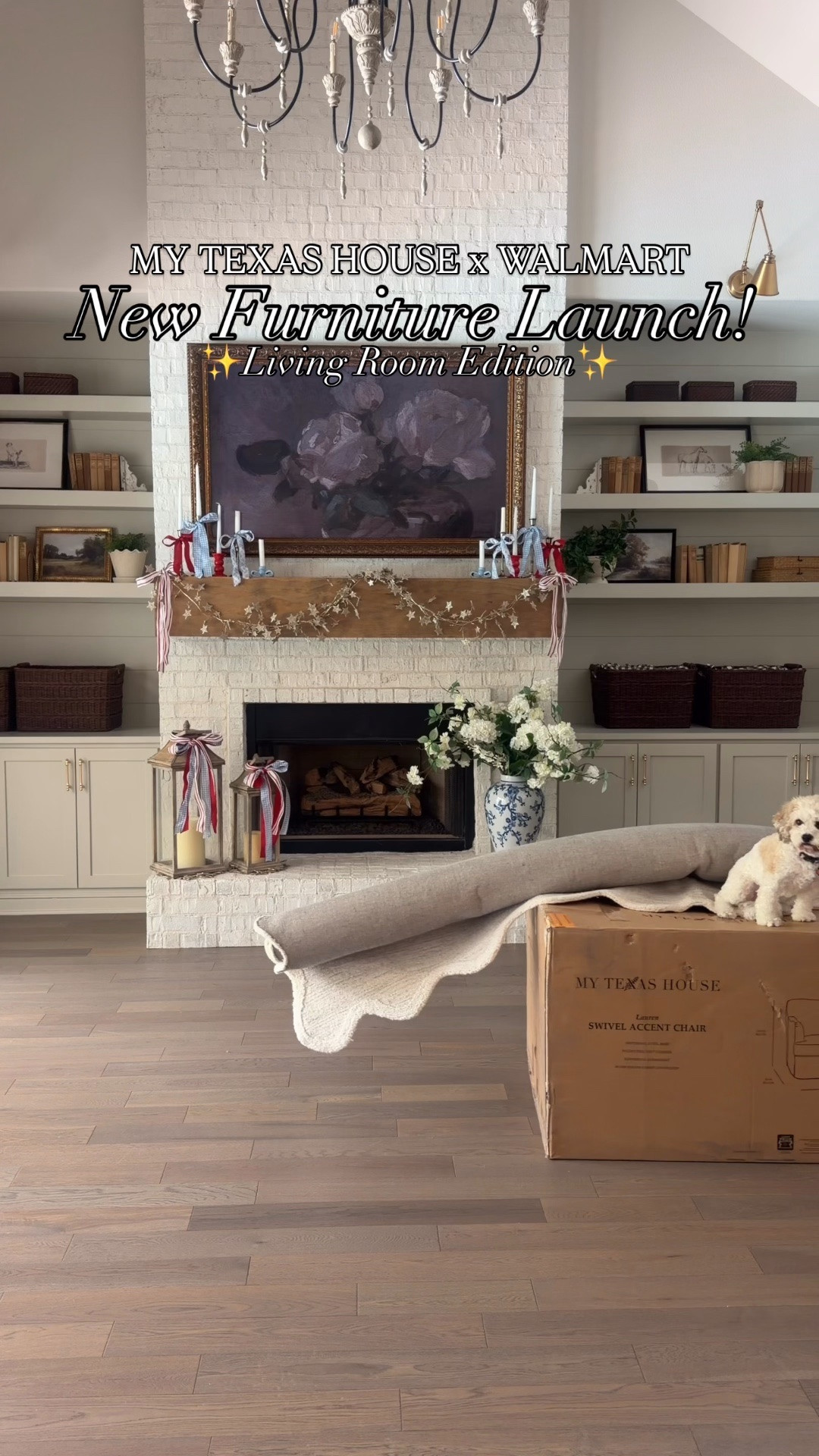 Our new furniture collection just dropped!!
My Texas House x Walmart living room collection!

#LTKHome #LTKSeasonal