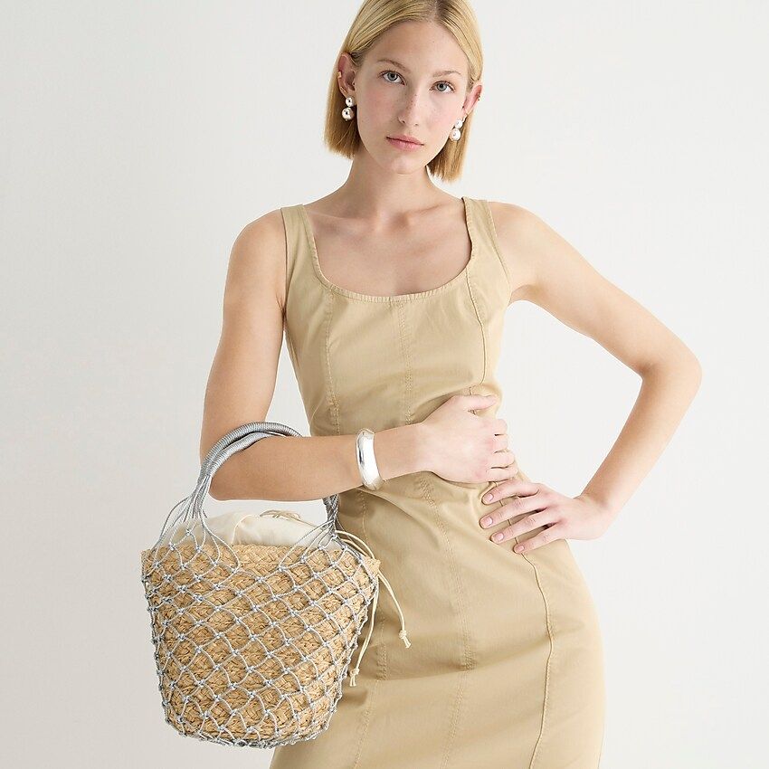 Sedona basket bag in straw | J.Crew US