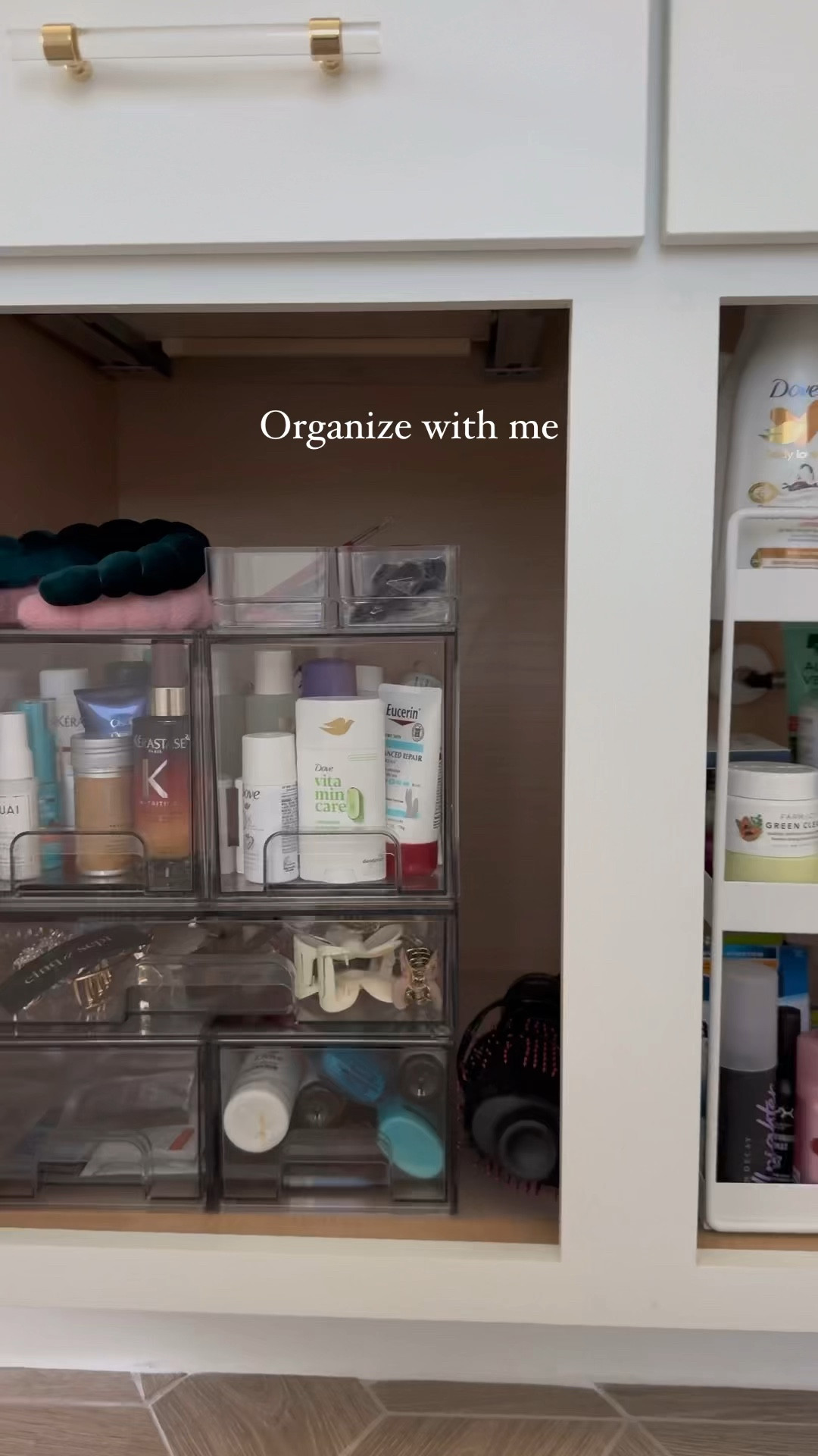 Organize my under sink with me 

#LTKfindsunder50 #LTKhome