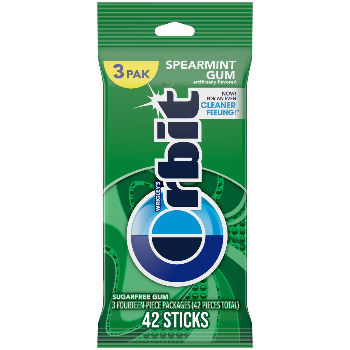 Orbit Spearmint Sugar-Free Gum Multipack - 14ct/3pk | Target