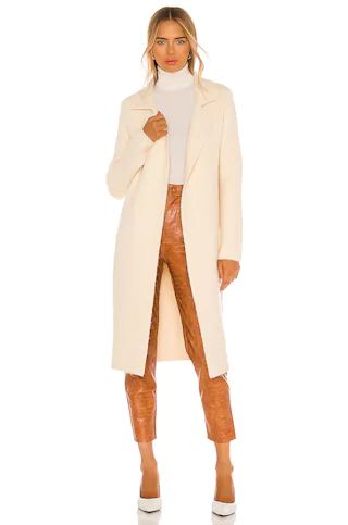 L'Academie London Cardigan in Cream from Revolve.com | Revolve Clothing (Global)